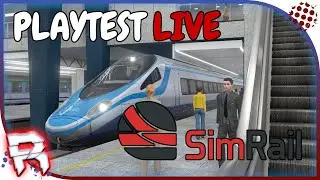 🚆Sim Rail🚆🔴Live🔴Playtest Sim Rail The Railway Simulator [Multiplayer] (German / Deutsch)