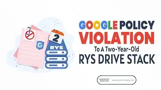 Google Policy Violation To A Two Year Old RYS Drive Stack