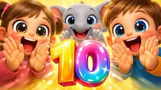 Count and Clap Song 👏 | Learn Numbers 1 to 10 | Fun Kids Song