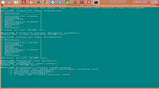 How to create database and table in phpmyadmin and insert data into a table using CMD ?