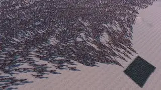 10000 MODERN SOLDIERS vs 50000 TREX - Ultimate Epic Battle Simulator