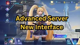 New Home Interface on Advanced Server | Mobile Legends