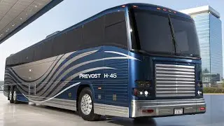 NEW2025 Prevost H3-45  Bus Mewah Terbaru dengan Desain Futuristik dan Kenyamanan Maksimal | Auto CAR