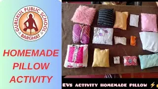 HOMEMADE PILLOW ACTIVITY|| Gurukul Public School #school #leadschool #education