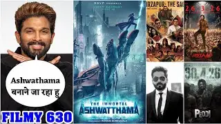 Allu Arjun in The Immortal Ashwathama With Dhurandhar Director💥Peddi🔥Mirzapur😱AA 23 🌟 FILMY 630