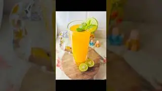 Tang orange refreshing drink🌞🍹 #recipe #refreshingdrink #tang #orange #easyrecipe #streetfood