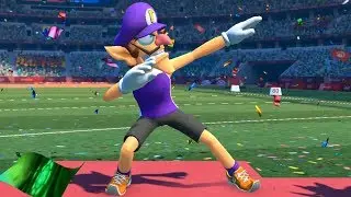 Mario & Sonic at the Olympic Games Tokyo 2020 - Waluigi Gameplay (Nintendo Switch HD) [1080p60FPS]