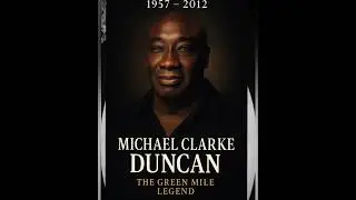 Der unerwartete Tod von Michael Clarke Duncan &ndash; Die Stimme des sanften Riesen 💔 #hollywoodlegends