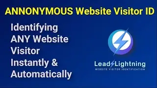 Identifying ANY Website Visitor Instantly & Automatically