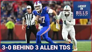 Josh Allen & James Cook OVERCOME Bills' Third-Down Defensive STRUGGLES in Win Over Dolphins