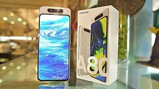Распаковка и первый взгляд на Samsung Galaxy A80 с &laquo;полноэкранным дизайном&raquo;!