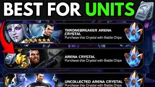 BEST ARENA CRYSTAL FOR UNITS🤑| THRONEBREAKER, UNCOLLECTED, NORMAL?| MCOC