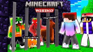WIR haben SIE ALLE GEFANGEN GENOMMEN und in eine FALLE GELOCKT in Minecraft Risiko