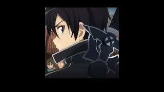 Доказал что не слабак (озвучка от Анилибрия)  #editanime #swordartonline  #kiritokun #asunaxkirito