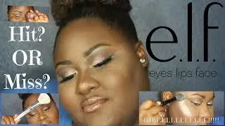 ELF Cosmetics Tutorial | Dynisha Hugle