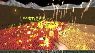 Doom infighting 11 bruiserdemon vs 20 pyrodemon