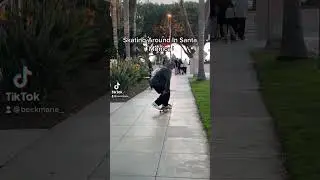 Skating In Santa Monica