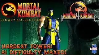 Mortal Kombat 4 — самая сложная башня на максимальном уровне сложности в коллекции Legacy | Наско...