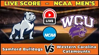 🔴 LIVE: Samford at Western Carolina | NCAAM Men's Basketball Scoreboard | Jan 31 | SoCon Battle