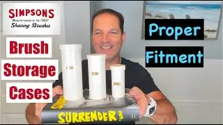 Simpsons Brush Travel Tubes-Proper Fit
