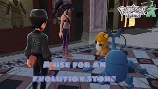 A use for an evolution stone - Pok&eacute;mon legends za 
