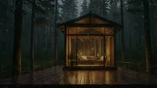 Peaceful Rain and Thunderstorm Ambience || Sleep Aid Rain Sounds | ASMR