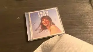 ASMR Taylor Swift 1989 Taylor&rsquo;s Version CD unboxing review🩵💙
