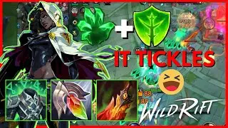 WILD RIFT: TANK SENNA NEW BUILD PATCH 4.3 RUNES  | I AM THE ONE WHO KNOCKS | WILD RIFT RANK GAMEPLAY