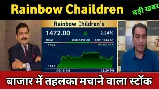 Rainbow Children&rsquo;s Share Latest News 🔴 Rainbow Share Today Update, Market and Fundamental Analysis