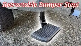 Amazon RETRACTABLE BUMPER STEP INSTALL REVIEW Dodge Ram 2500 Cummins