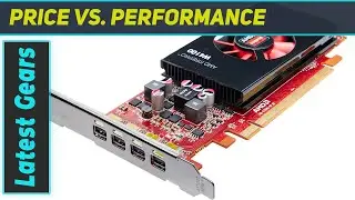 Sapphire AMD FirePro W4100 2GB GDDR5 Quad Mini DP PCI-Express Graphics Card Overview