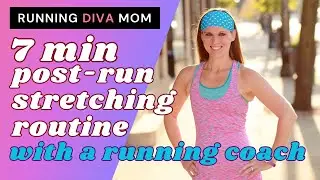 7 min POST RUN STRETCHING Routine | Stretching after Strength Training | RUNNING DIVA MOM