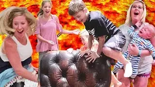 🔥 THE FLOOR IS LAVA!! 🔥 special footage from when the kids were young