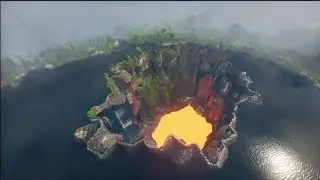 J’ai transformé le spwan en lac de lave 