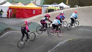 Saint avertin BMX finale Filles 8 ans et moins