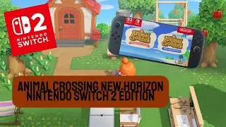 J'explore le nouveau dlc de animal crossing new horizon sur Nintendo switch 2