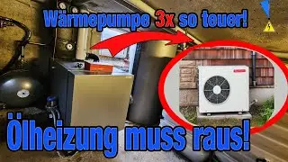 Wärmepumpe vs. Ölheizung: 3-fache Kosten bei Wärmepumpe | 30 Jahre Austauschpflicht Mehrfamilienhaus