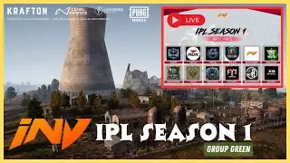 2026 Pubg Mobile IPL S1 Tournament |DAY 1 | GROUP GREEN  #WHOAMIRxLIVE LIVE  #INV