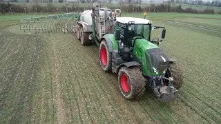 &Eacute;pandage de lisier sur bl&eacute; | SARL Lemaitre | Fendt