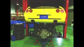 フェラーリ F355 修理 タイミングベルト交換