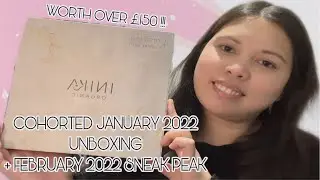 UNBOXING COHORTED X INIKA ORGANIC JANUARY 2022 + FEBRUARY 2022 SNEAK PEAK | UNBOXINGWITHJAYCA