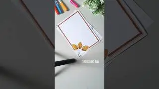 Border designs for projects||#shorts #borderdesign #borderdesignforproject #projectdesign #art
