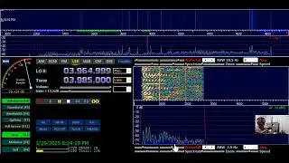SWLing the 80-meter band 3985Mz 2025 03 29 20 22 41