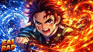 EAI RAP- Respiração Da Vontade | Demon Slayer | Tanjiro #anime #demonslayer #tanjiro
