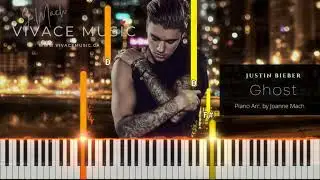 Ghost - JUSTIN BIEBER | Piano Cover by - Vivace Music | Ghost Easy Piano