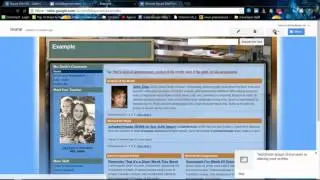 Google Sites - Page Settings
