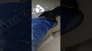 Black rubber boots