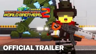 EARTH DEFENSE FORCE: WORLD BROTHERS 2 - Sing-Along Announcement Trailer