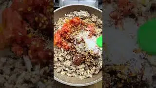 Making Lasagna Style Wraps 🌯🤤✨️ #food #recipe #cooking #wrap #lasagnastyle