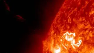 M6.5 class solar flare - Eruption on sunspot 2027 (April 2nd, 2014) - Video Vax